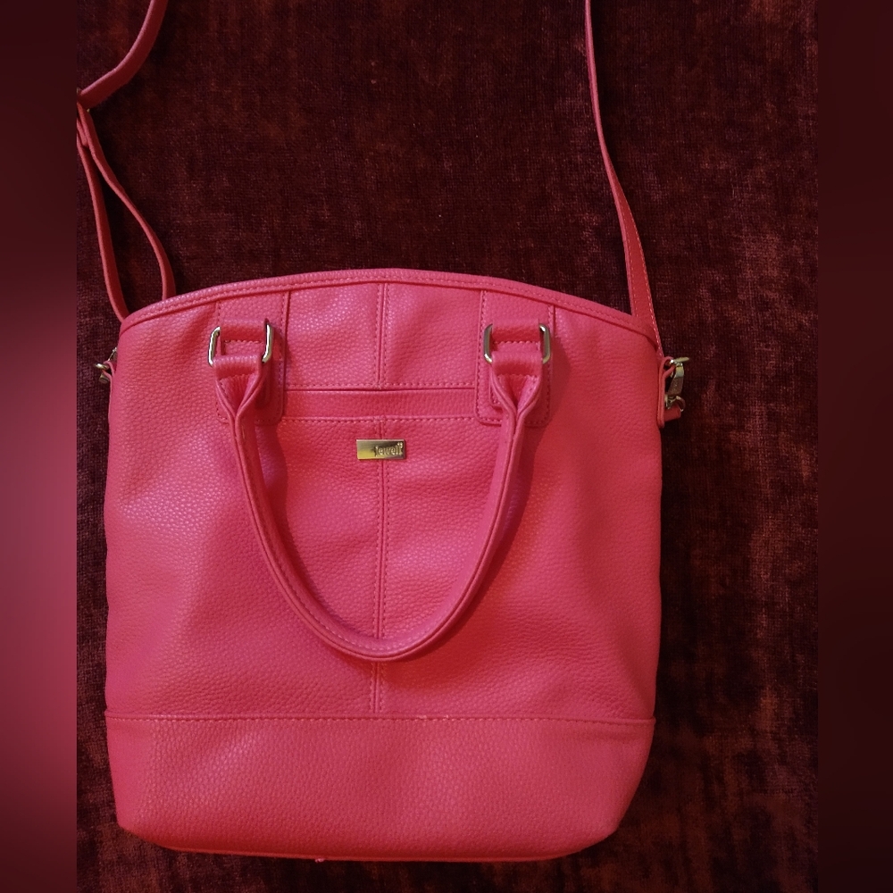 2PC Jewell by Thiry-One pink Vegan leather Bag🌸Crossbody or shoulder 🌸 - Picture 4 of 13
